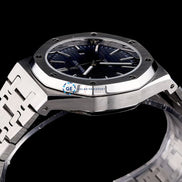 Blue Dial Elegant Luxury Men's Wrist Watch