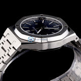 Royal Oka Blue Dial Elegant Luxury Men's Wrist Watch