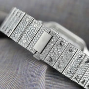 Skeleton Full Iced Out VVS1 Moissanite Luxury Watch