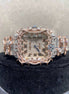 Unique And Stylish Moissanite Diamond Fancy Watch