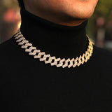 Cuban Square Link Moissanite Luxury Chain