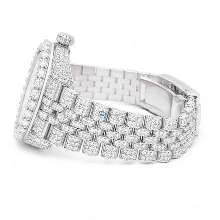 Full Iced Out Moissanite Watch For Men's Hip Hop Watches