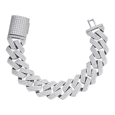 VVS1 Clarity Moissanite Diaamond Cuban Bracelet