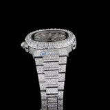 Bust Down Moissanite Full White Luxury Watch Gift For Him