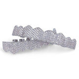 Round Cut Moissanite Diamond Grillz For Men's / Women