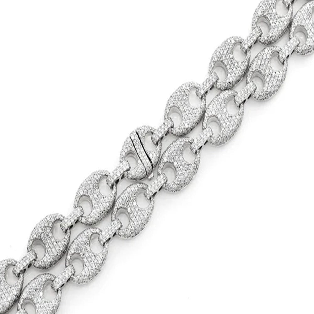 Men's Miami Cuban Mariner Link Iced Out Hip Hop Chain