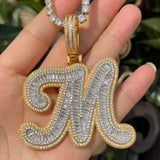 Customize Name Letter Pendant For Men's / Women's