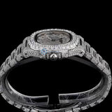 Bust Down Moissanite Full White Luxury Watch Gift For Him