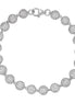 925 Sterling Silver Ball Link Bracelet For Men's