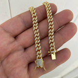Daily Wear Moissanite Diamond Yellow Tone Men's Bracelet