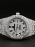 Arabic Numeric Moissanite Automatic Wrist Watch