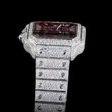 Fully Iced Out Moissanite Diamond Classic And Fancy Watch