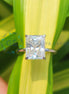 Radiant Cut Lab Grown Diamond Wedding Engagement Ring