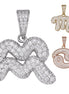 Zodiac Sumbole Astrology Sign Moissanite Custom Pendant