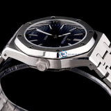 Royal Oka Blue Dial Elegant Luxury Men's Wrist Watch