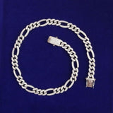 Moissanite Iced Out Figaro Chain For Him