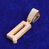 Moissanite Diamond Customize Letter Pendant