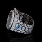 Bolo Dial Moissanite Full White Wrist Luxury Stylish Watch