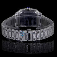 Fabulous Moissanite Diamond Iced Out Automatic Wrist Watch
