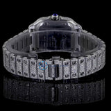 Fabulous Moissanite Diamond Iced Out Fully Automatic Wrist Watch