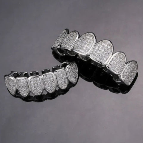 6 On 6 Moissanite Diamond Grillz