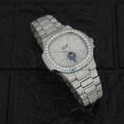 Bolo Baguette Dial Moissanite Automatic Luxury Watch