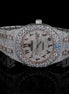 Awesome Arabic Dial Iced Out Full Moissanite Wrist Watch