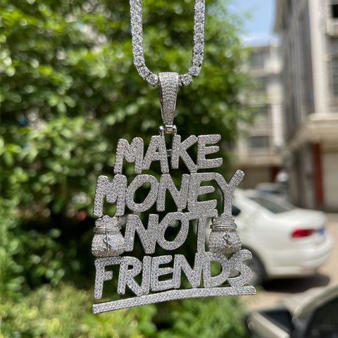 Customize Moissanite Diamond Iced Out Pendant