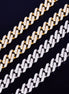 Cuban Square Link Moissanite Luxury Chain