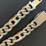 Iced Out Moissanite Cuban Link Men's Bracelet