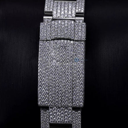Moissanite Diamond Iced Out Automatic Watch