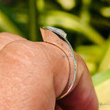 3CT Pear Cut Lab Grown Diamond Solitaire Unique Wedding Ring