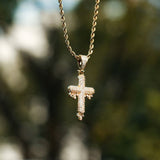 Hip Hop Drippy Cross Moissanite Diamond Pendants