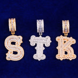 Ice Hip Hop Letter Customize Moissanite Pendant