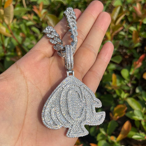 Iced Out Moissanite Diamond Hip Hop Pendant