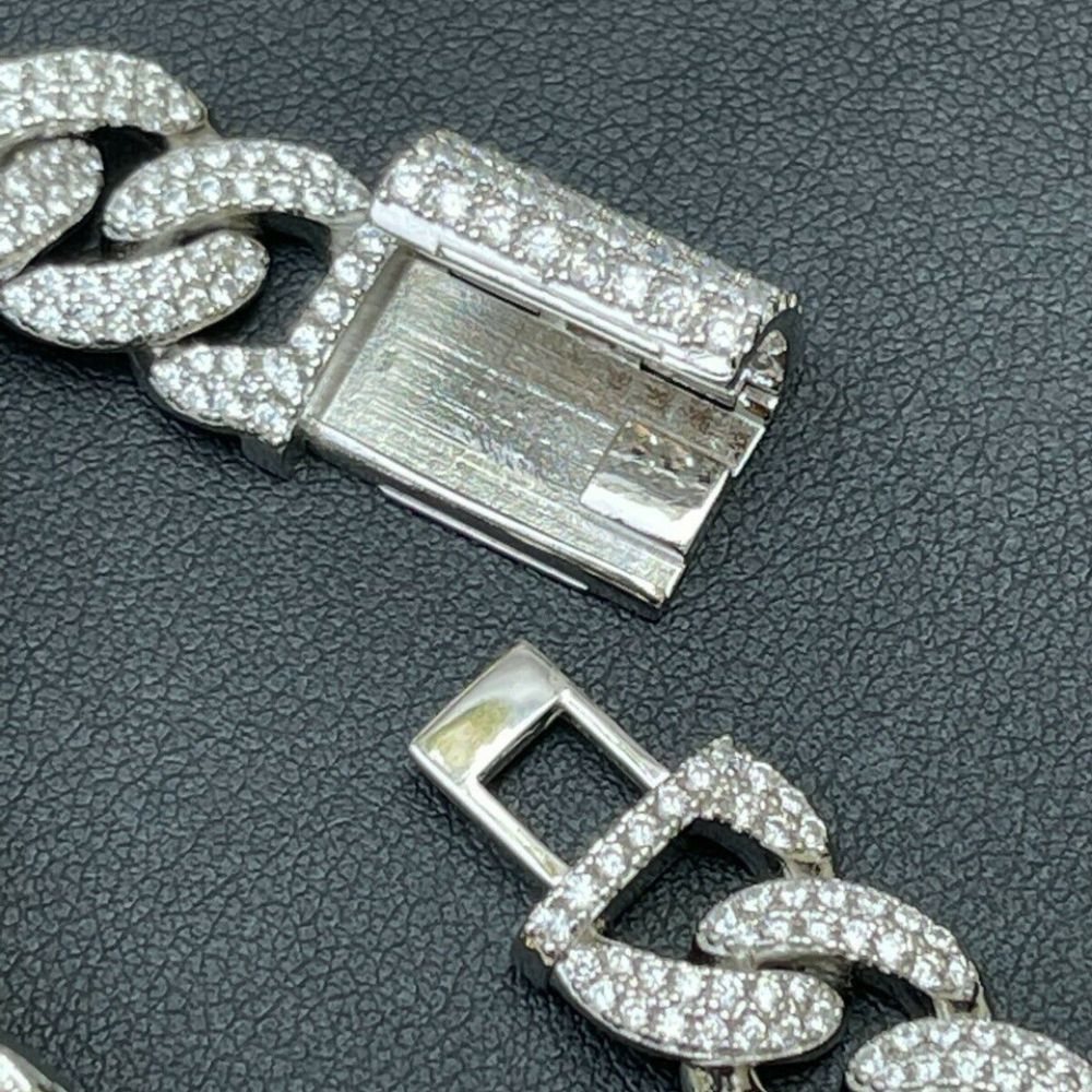 Men's Miami Link Moissanite Iced Out Luxury Men's Bracelet