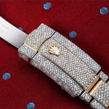 Iced Out Moissanite Datejust Luxury Hip Hop Watch