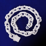 Luxury Fully Iced Out Rollo Moissanite Cuban Link Chain