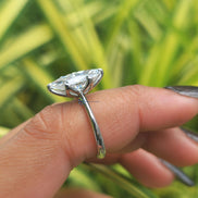 Marquise Cut Solitaire Engagement Ring