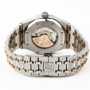 Bust Down VVS1 Moissanite Diamond Luxury Watch