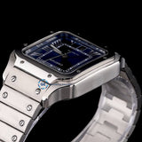 Automatic Blue Color Dial Hip Hop Luxury Watch