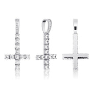 Cross Criss VVS1 Clarity Moissanite Diamond Pendant
