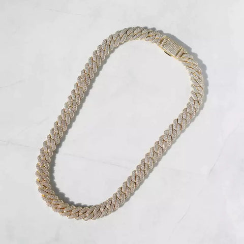 Cuban Iced Out 22MM Moissanite Customize Hip Hop Chain