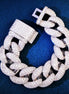 22MM Moissanite Diamond Cuban Unisex Bracelet