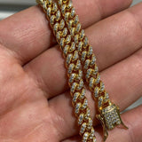 Daily Wear Moissanite Diamond Yellow Tone Men's Bracelet