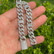 Men's Miami Link Moissanite Iced Out Luxury Men's Bracelet