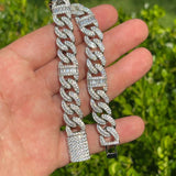 Men's Miami Link Moissanite Iced Out Luxury Men's Bracelet