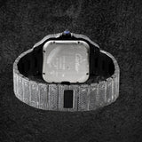 Iced Out Black Moissanite Diamond Hip Hop Watch