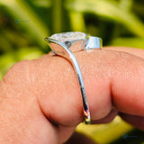 3CT Pear Cut Lab Grown Diamond Solitaire Unique Wedding Ring