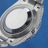 Full Iced Out Datejust Moissanite Watch